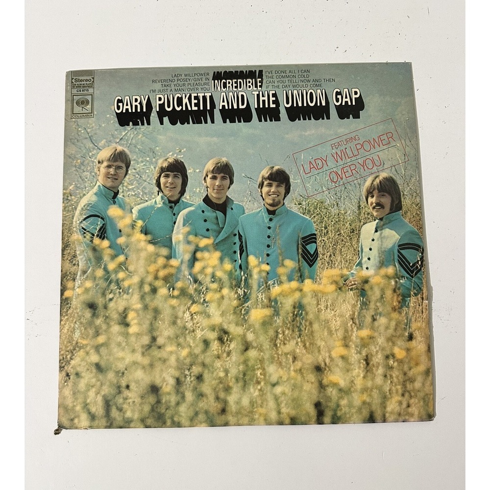 Gary Puckett And The Union Gap Incredible LP 1969 Columbia CS9715 Vynil
